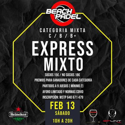 poster del torneo EXPRESS MIXTO