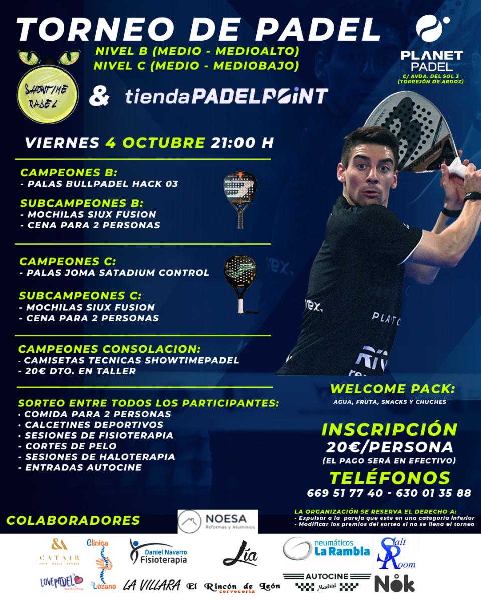 cartel del torneo