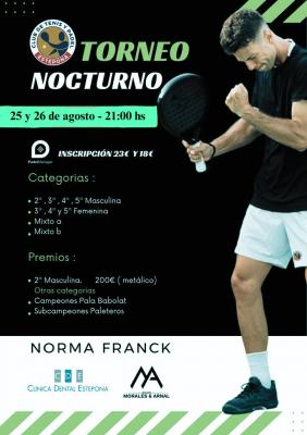 poster del torneo III TORNEO NOCTURNO ULTIMA EDICION VERANO