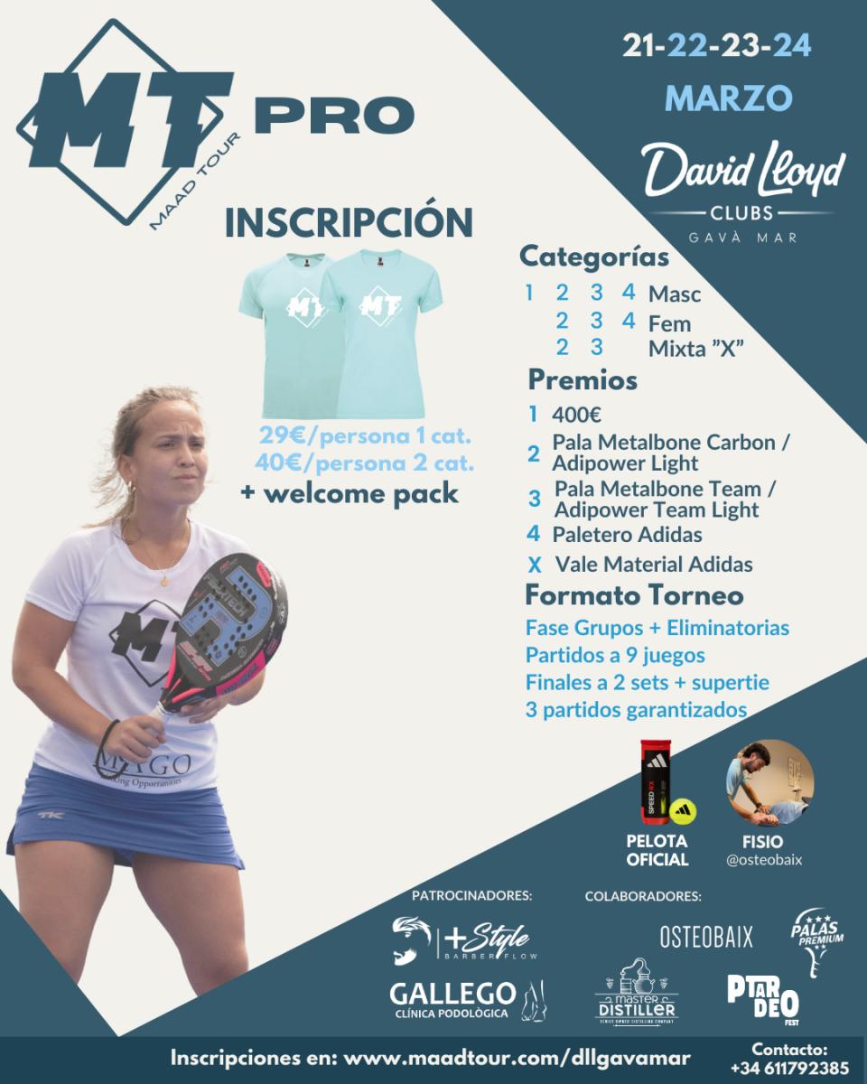 cartel del torneo