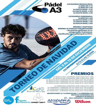 poster del torneo TORNEO DE NAVIDAD