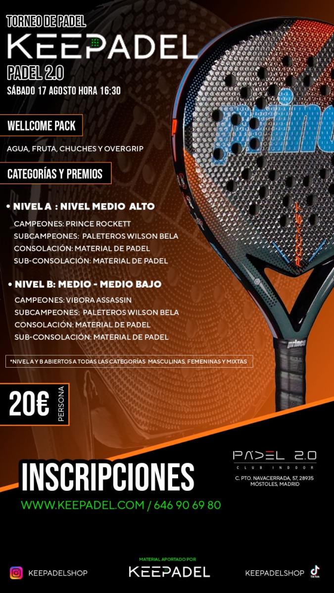 cartel del torneo