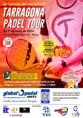 poster torneo TARRAGONA PÀDEL TOUR