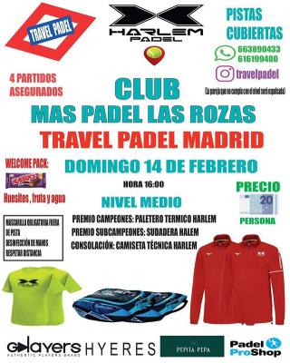 poster del torneo TRAVELPADEL