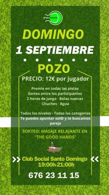 poster del torneo @POZOTERAPIA