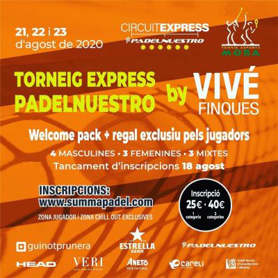 poster torneo TORNEIG EXPRESS BY VIVÉ FINQUES