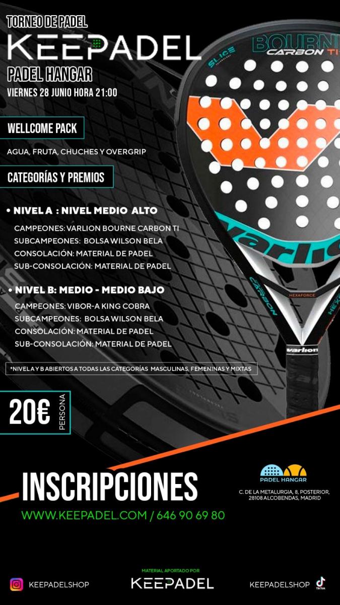 cartel del torneo