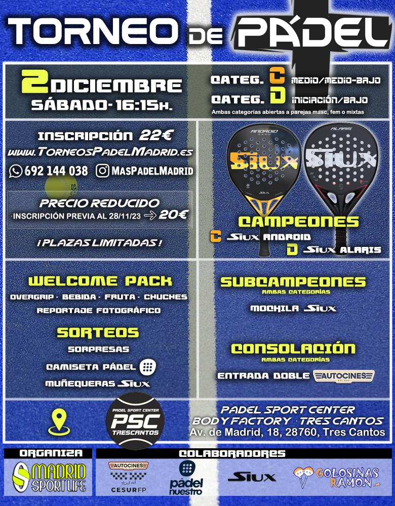 cartel del torneo