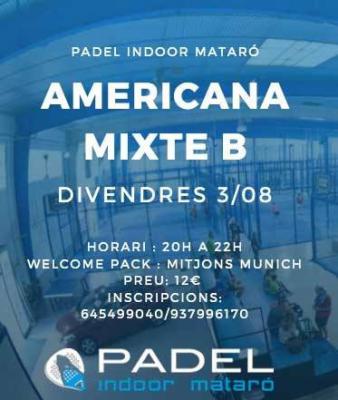 poster del torneo AMERICANA MIXTE B