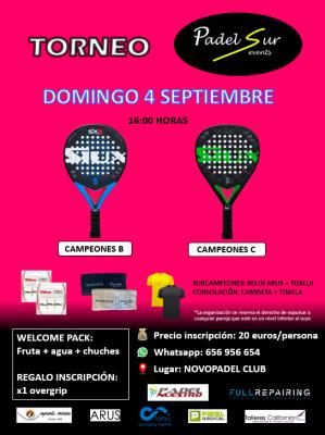 cartel del torneo