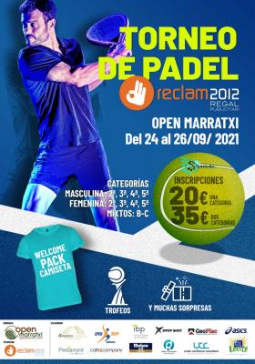 poster del torneo TORNEO RECLAM 2012