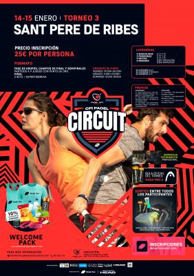 poster del torneo TORNEO 3 CPI PADEL CIRCUIT