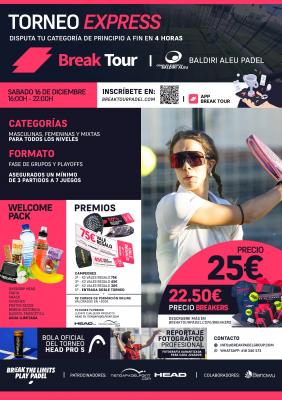 poster del torneo TORNEO 02 BALDIRI ALEU BY BREAK TOUR