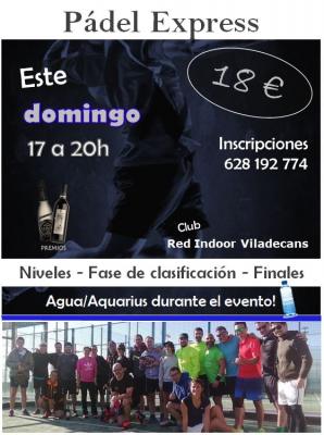 poster del torneo MINITORNEO NEXUS PADEL !!  PLAZAS DISPONIBLES