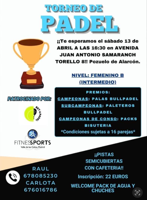 cartel del torneo