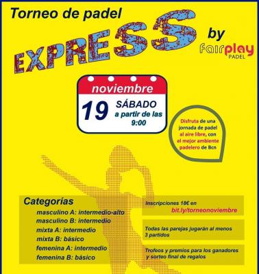 cartel del torneo