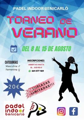 poster torneo TORNEO DE VERANO