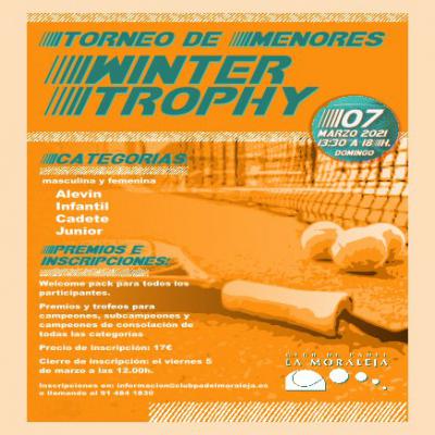 poster del torneo TORNEO DE MENORES WINTER TROPHY