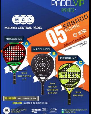 poster del torneo TORNEO PADELVIP