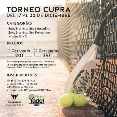 poster del torneo TORNEO CUPRA