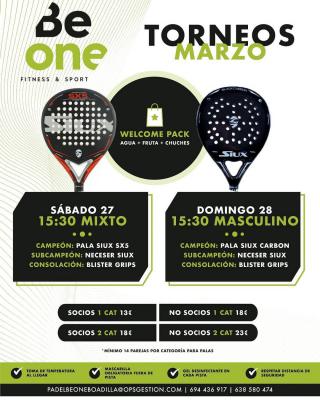 poster del torneo TORNEOS MARZO