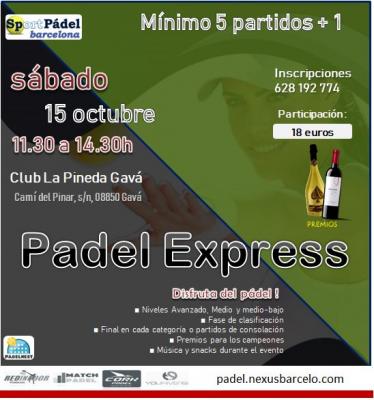 poster del torneo EXPRESS PUNTO DE ORO