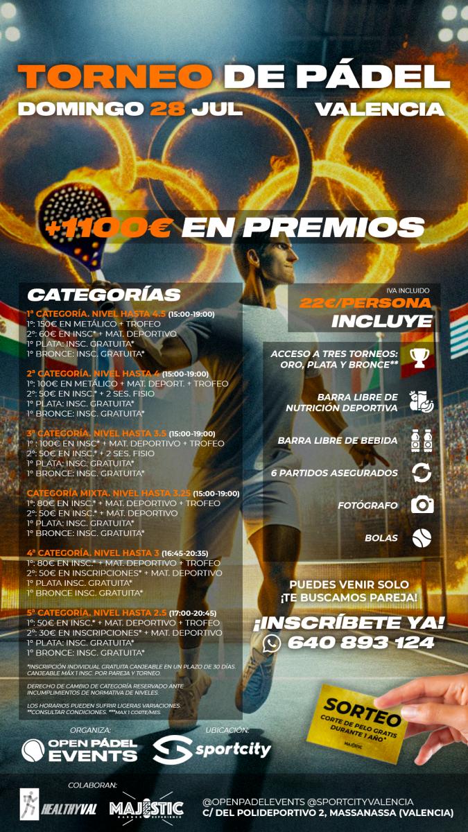 cartel del torneo