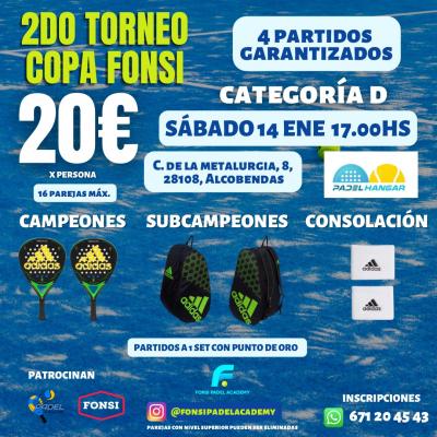 poster del torneo 2DO TORNEO COPA FONSI