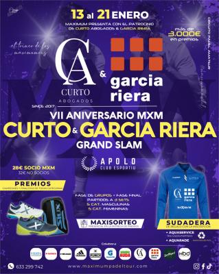 poster torneo CURTO & GARCIA RIERA GRAND SLAM