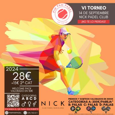 poster torneo VI TORNEO PIMPAMPADEL