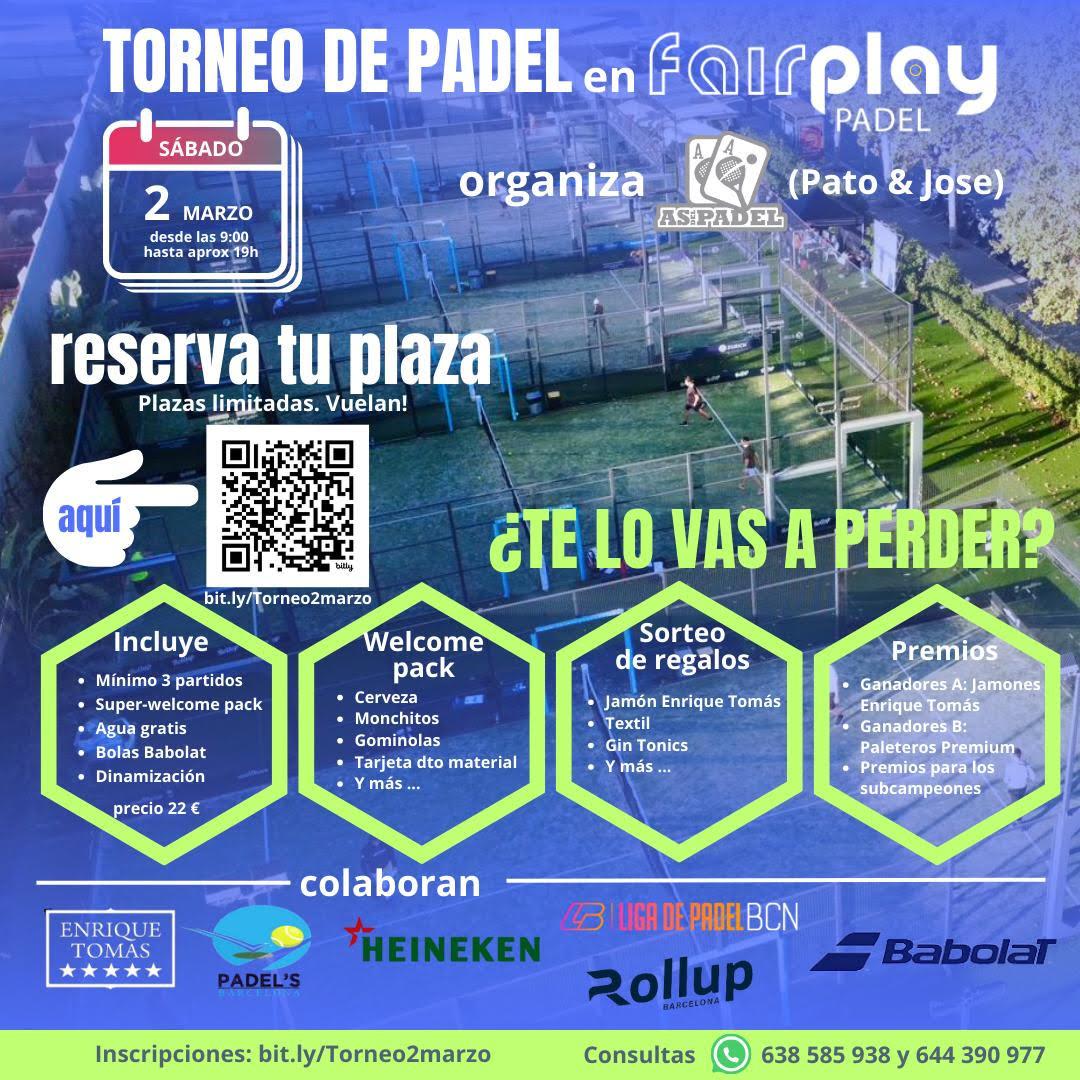 cartel del torneo