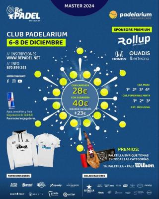 poster del torneo MASTER BEPADEL BARCELONA 2024