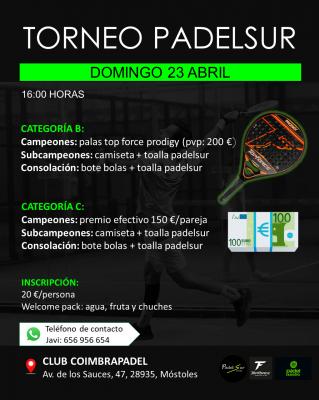 cartel del torneo