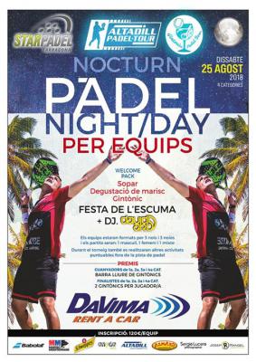 poster del torneo NOCTURN NIGHT/DAY PER EQUIPS