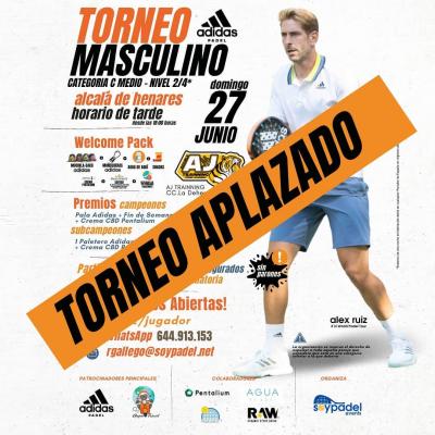 poster torneo TORNEO ADIDAS MASCULINO MEDIO