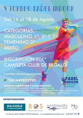 cartel del torneo