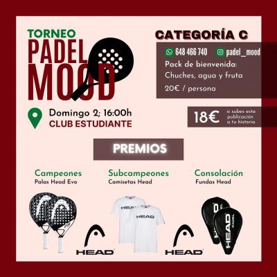 poster del torneo TORNEO PADEL MOOD