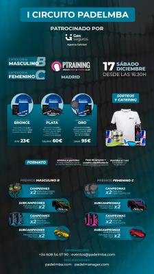 poster del torneo TORNEO PADELMBA BY GES SEGUROS