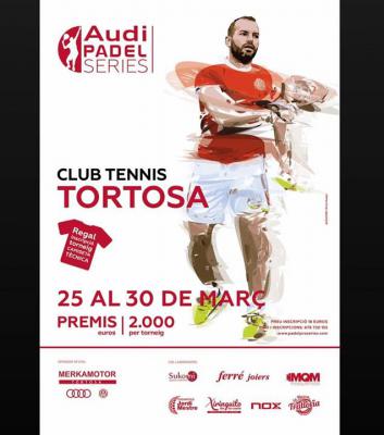 poster torneo AUDI PADEL SERIES