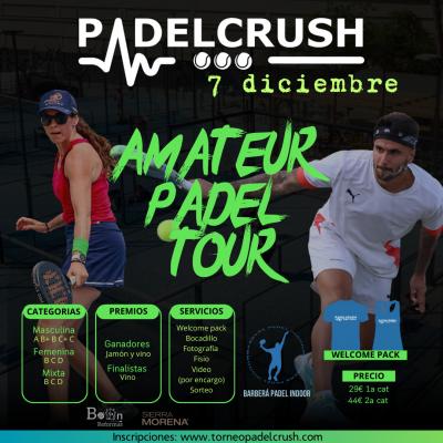 poster del torneo PADELCRUSH