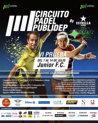 poster del torneo VI PRUEBA CIRCUITO PUBLIDEP