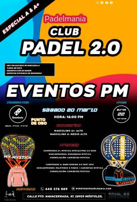 poster del torneo TORNEO PADELMANIA