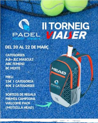 poster del torneo II TORNEIG VIALSER