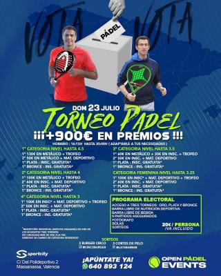 cartel del torneo