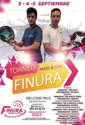 poster del torneo TORNEO DE PADEL