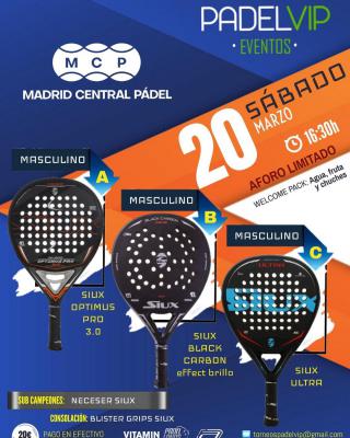 poster del torneo TORNEO PADELVIP