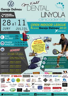 poster del torneo OPEN DENTAL LINYOLA 2021 - 5A PROVA DE LA GARAJE DALMAU OIL