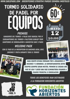 poster del torneo TORNEO POR EQUIPOS