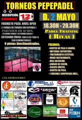 poster del torneo TORNEO PEPEPADEL