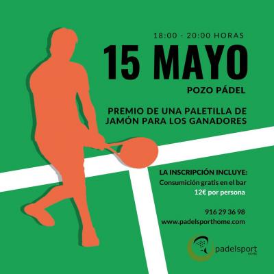 poster del torneo POZO PADEL SPORT HOME